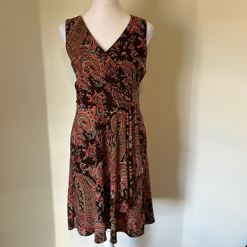 Ralph Lauren paisley dress size S/P